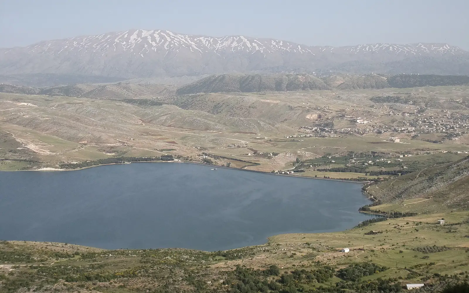 Mount Hermon and Lake Qaraoun 2