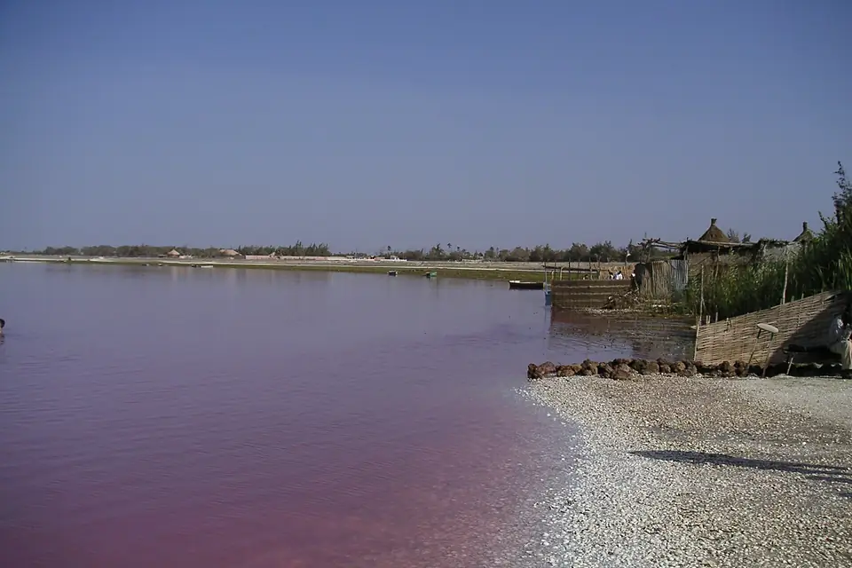 Lac Rose in Senegal