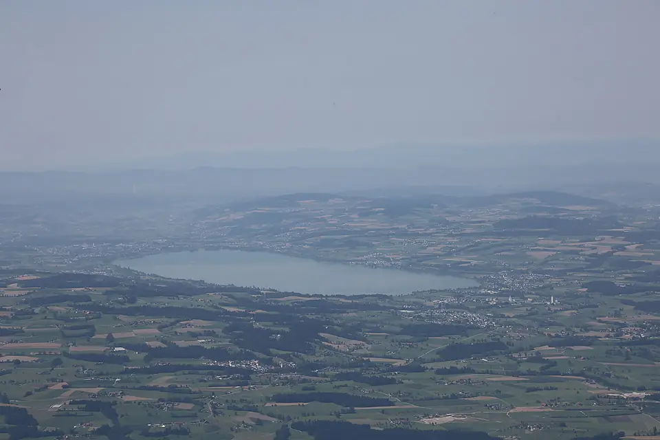 Lake Sempach from Pilatus