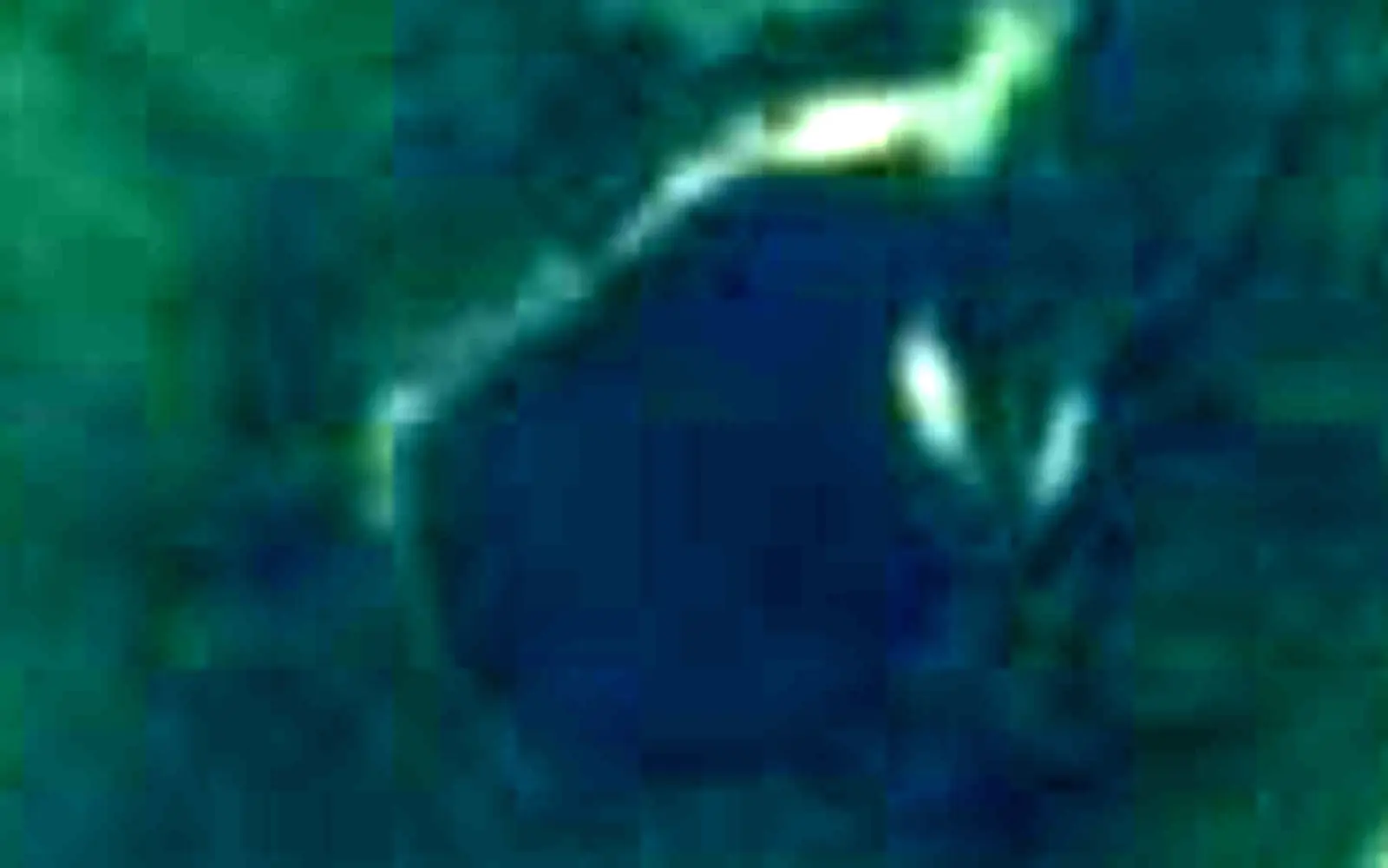 Lake Sfânta Ana seen from space (Sentinel-2)