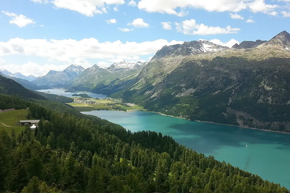 1034L Silvaplanersee Lake Silvaplana