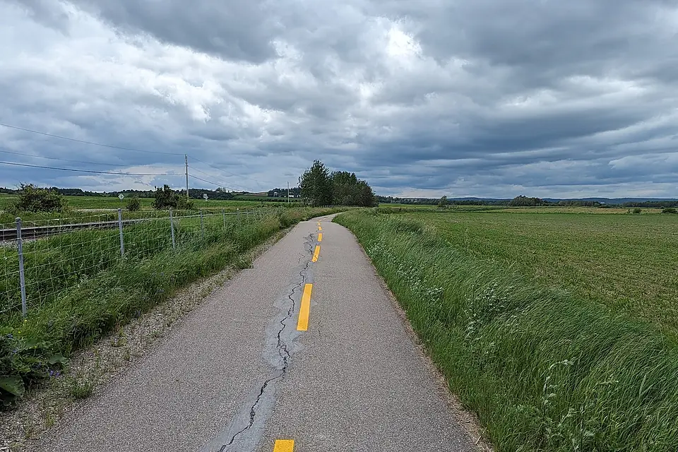 Véloroute des Bleuets, Lac Saint-Jean