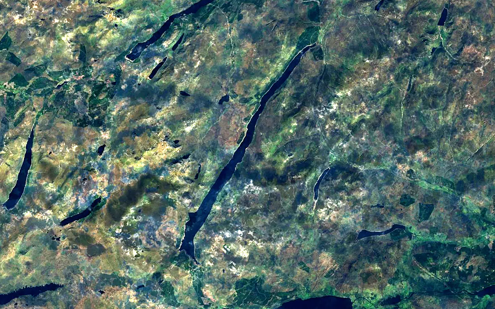 Loch Ericht seen from space (Sentinel-2)