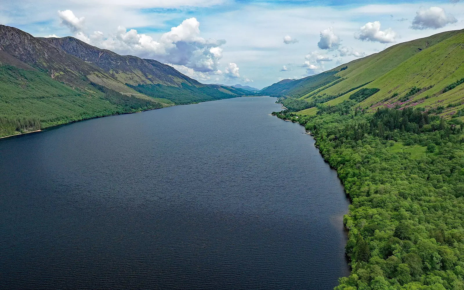 Highlands Loch Lochy Aerial 4