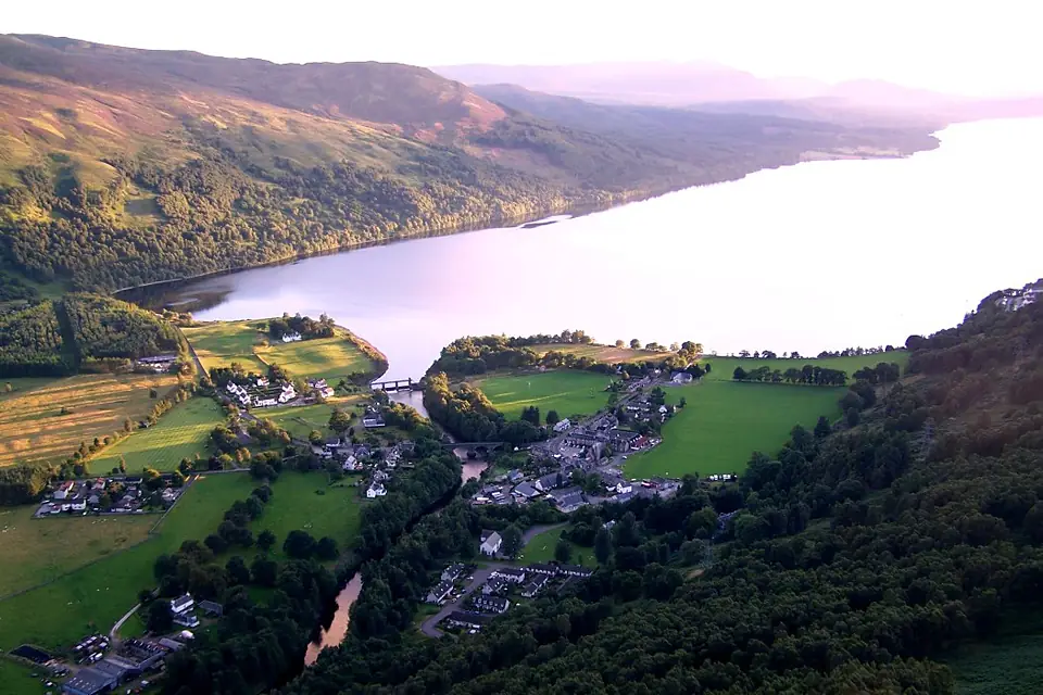 Kinloch Rannoch top view