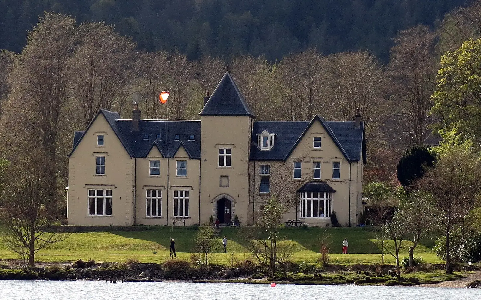 31 Glenfinnan House, vora el Loch Shiel