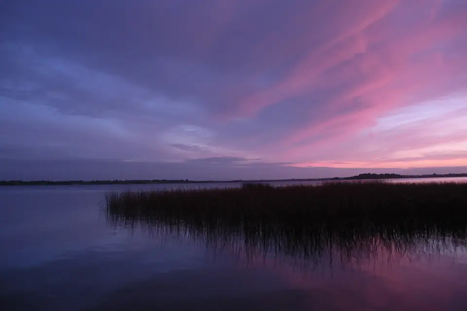 Dusk at Lough Ennell