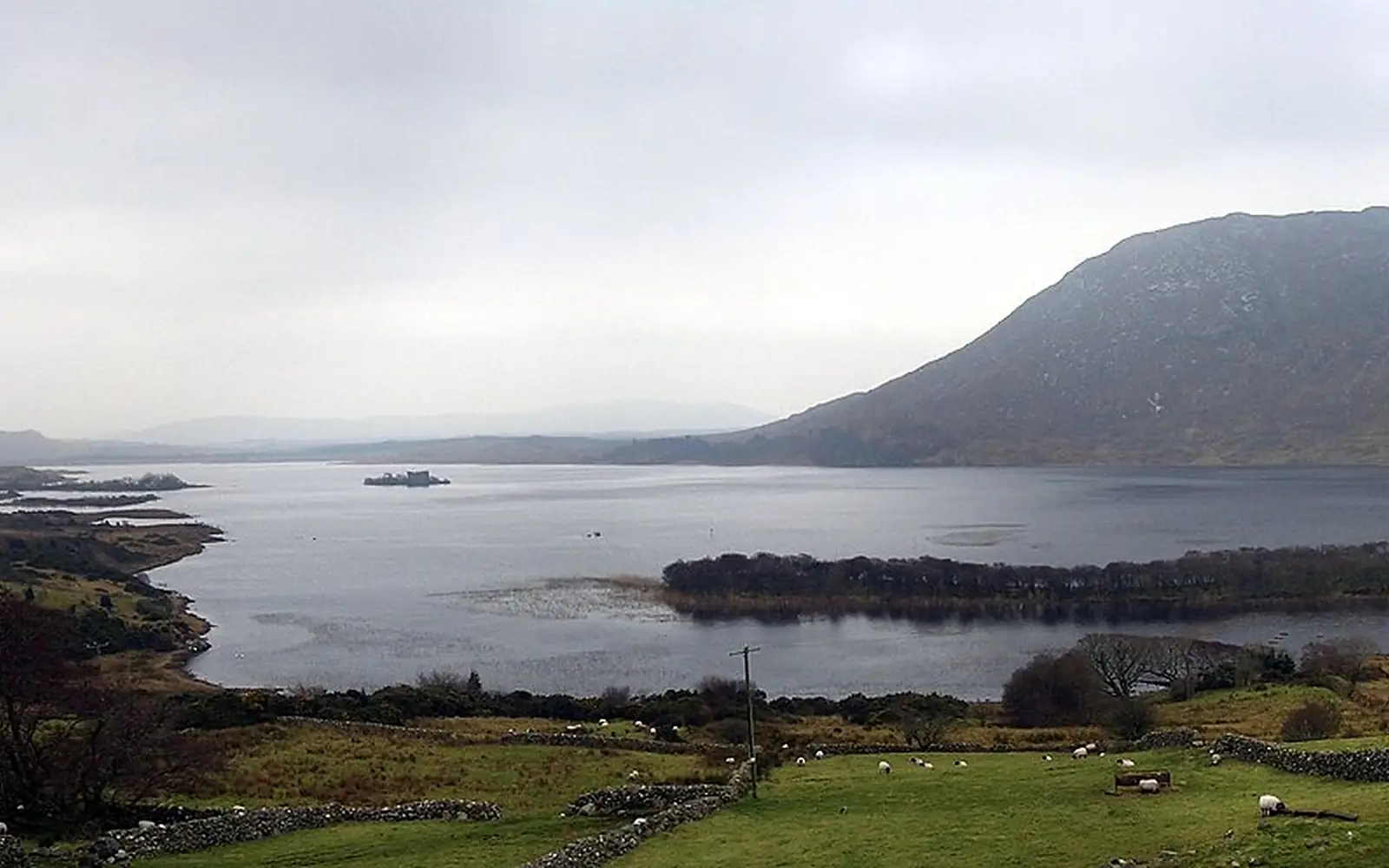 Lough mask panorama