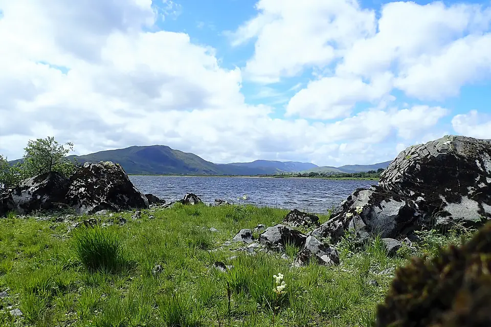 Lough Mask looking south from a point on west shore