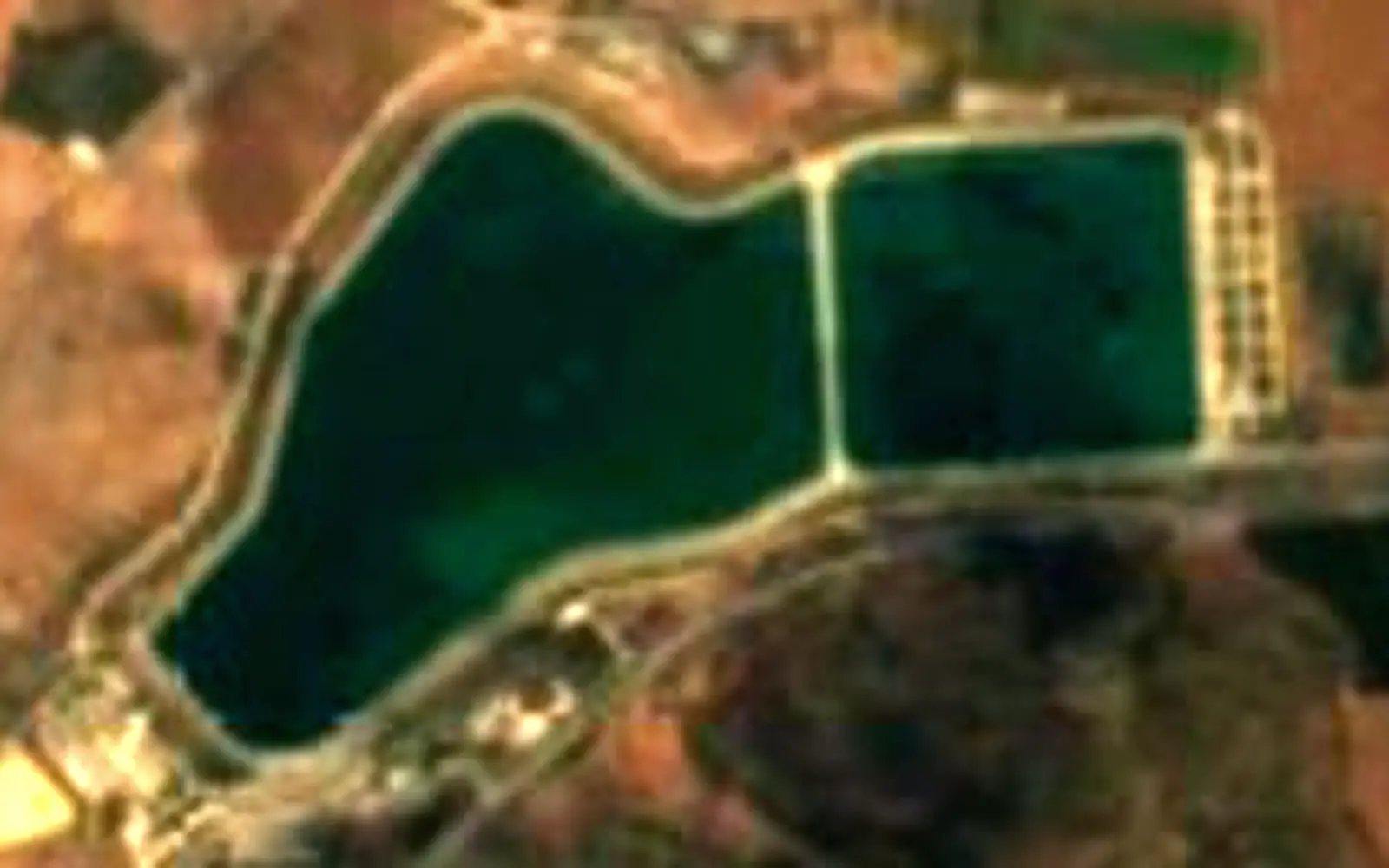 Ma'agar Bet Netofa seen from space (Sentinel-2)