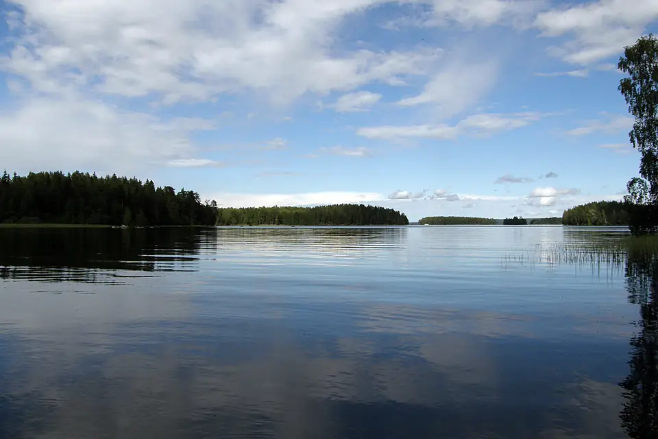 Mallasvesi and Blue Skies - panoramio