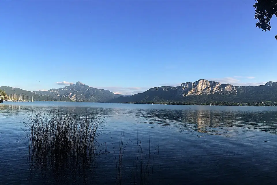 An der Seepromenade vom Mondsee.
