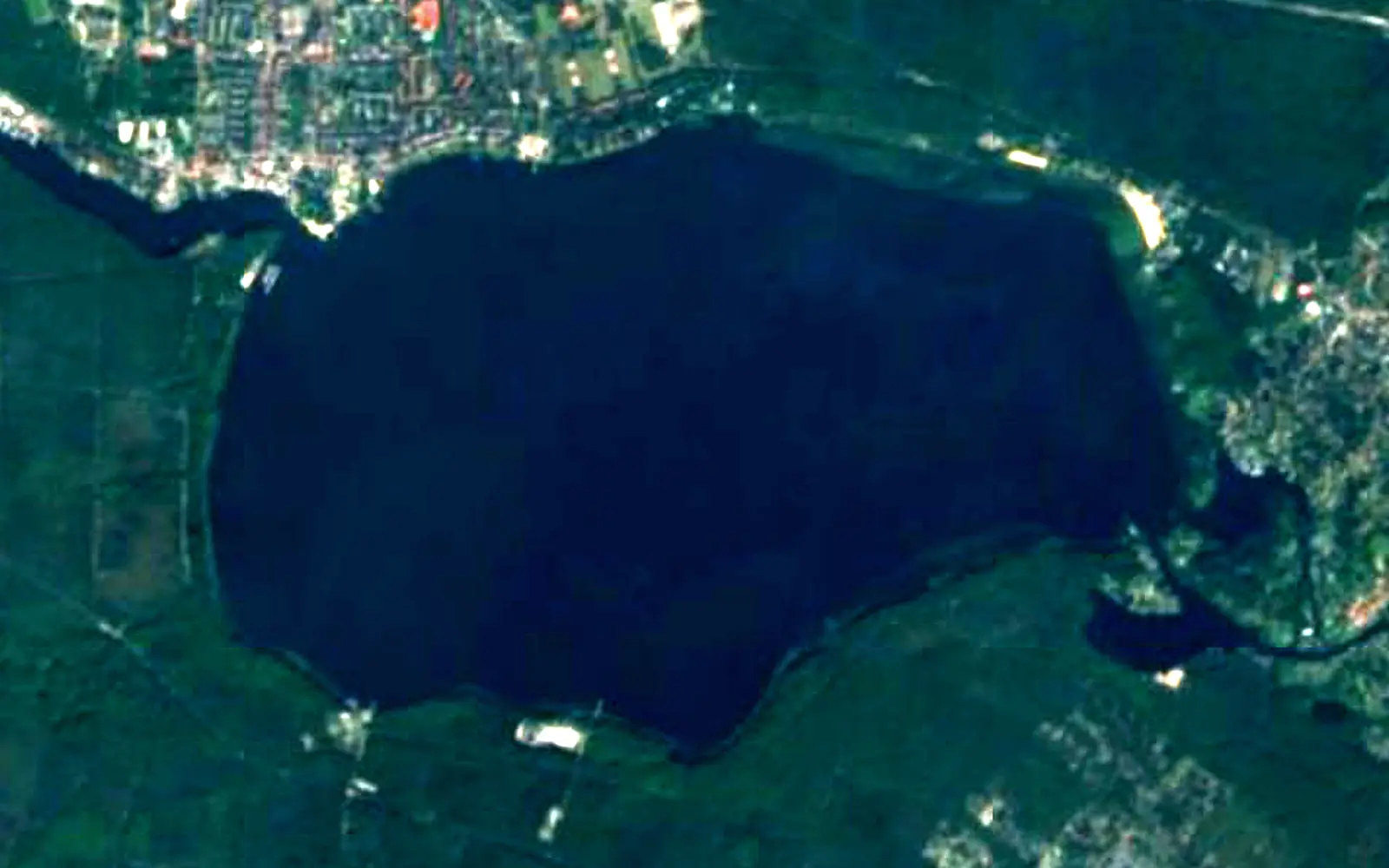 Müggelsee seen from space (Sentinel-2)