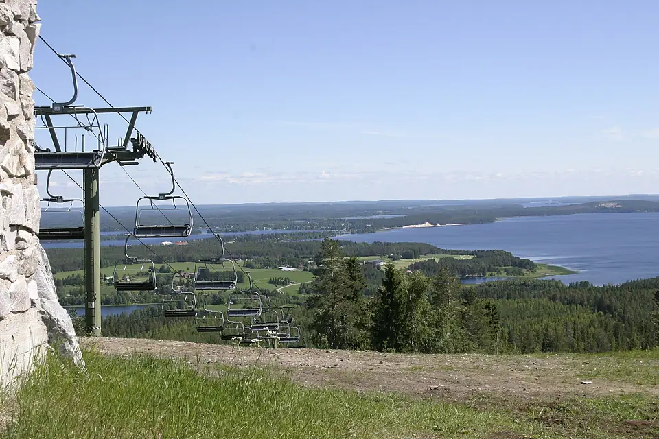 Nuasjärvi vuokatilta kuvattuna