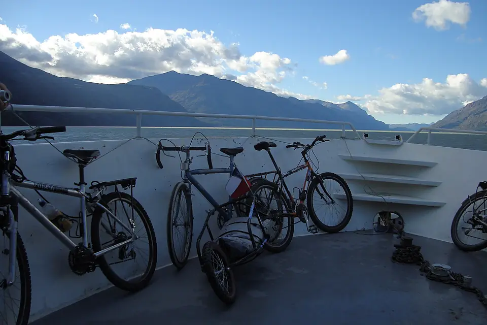 Bikes Lashed to Ferry (3259936501)
