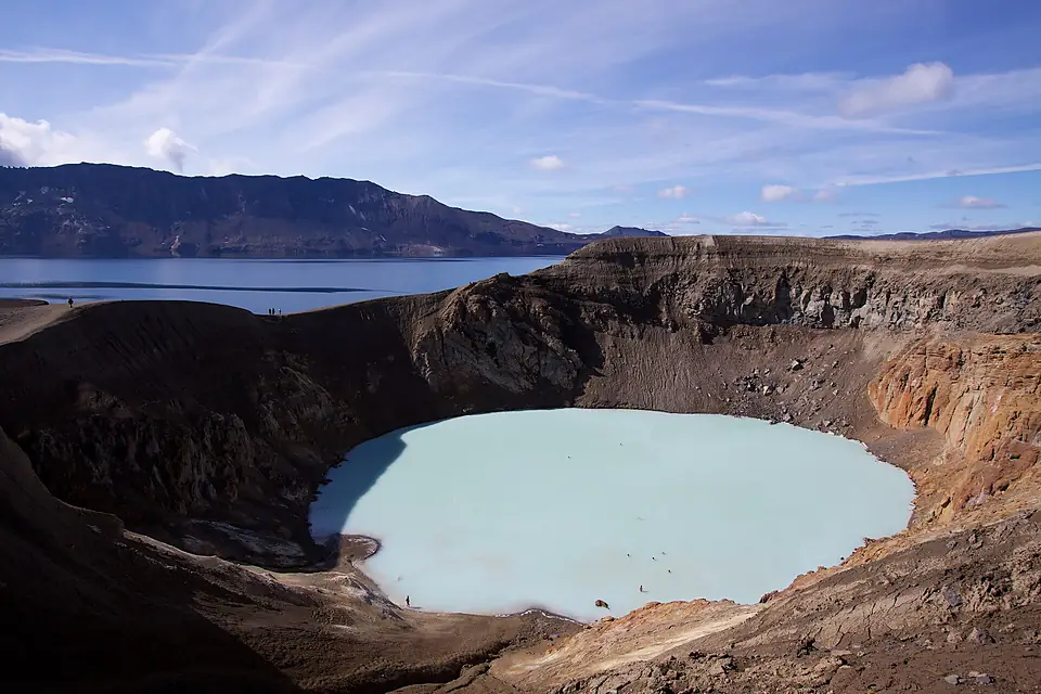 Viti geothermal lake at Askja