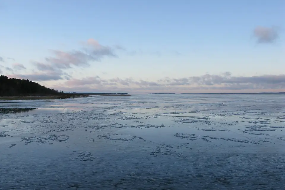 Oulujärvi Paltaselkä joulukuu