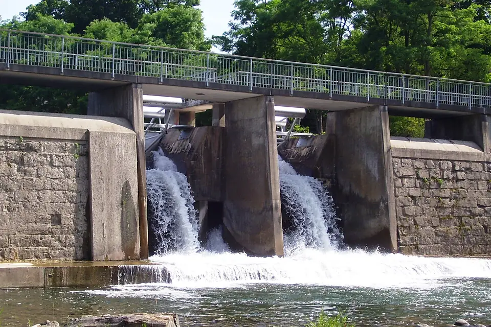 Owasco Lake Outlet Dam Auburn