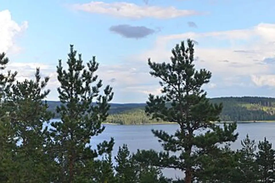 Hauhonselkä from Paljaspää panorama