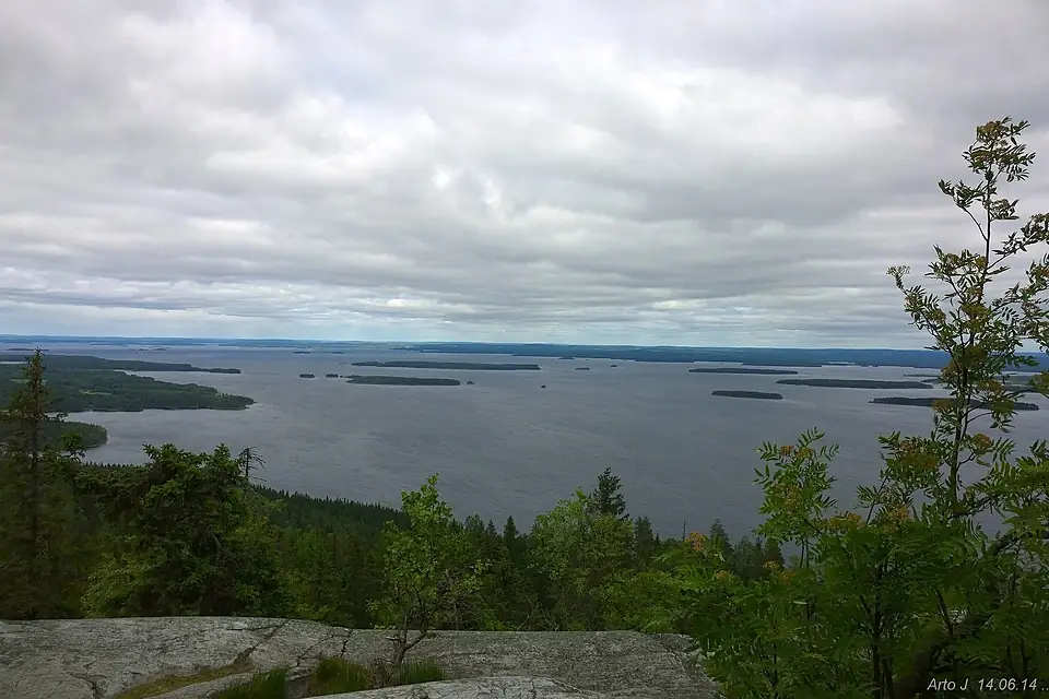 Lieksa - Ukko-Koli - View of Pielinen lake - panoramio