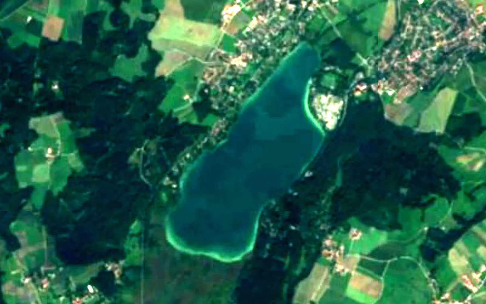 Pilsensee seen from space (Sentinel-2)