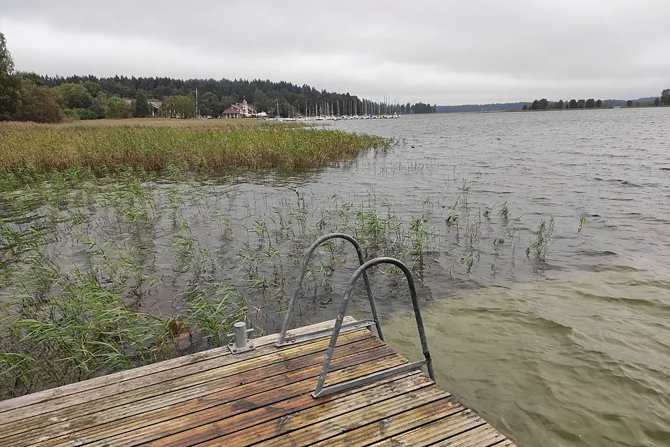 Molo, mys Šventokalnis, jezero Plateliai, Litva 2