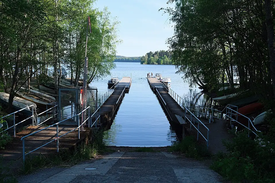 Pispala timber rafting tunnel Pyhäjärvi