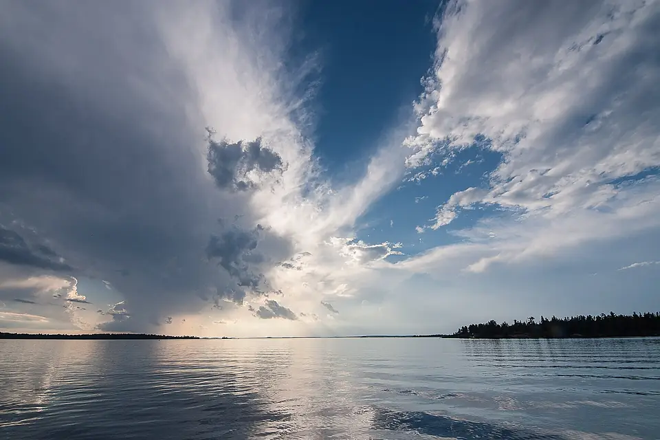 Brule Narrows on Rainy Lake