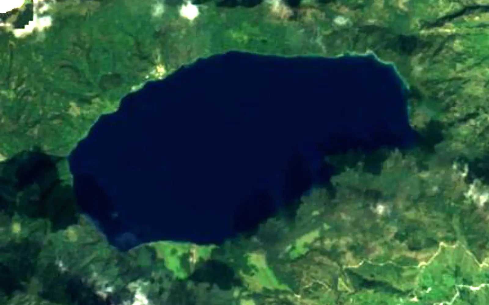 Rara Lake seen from space (Sentinel-2)