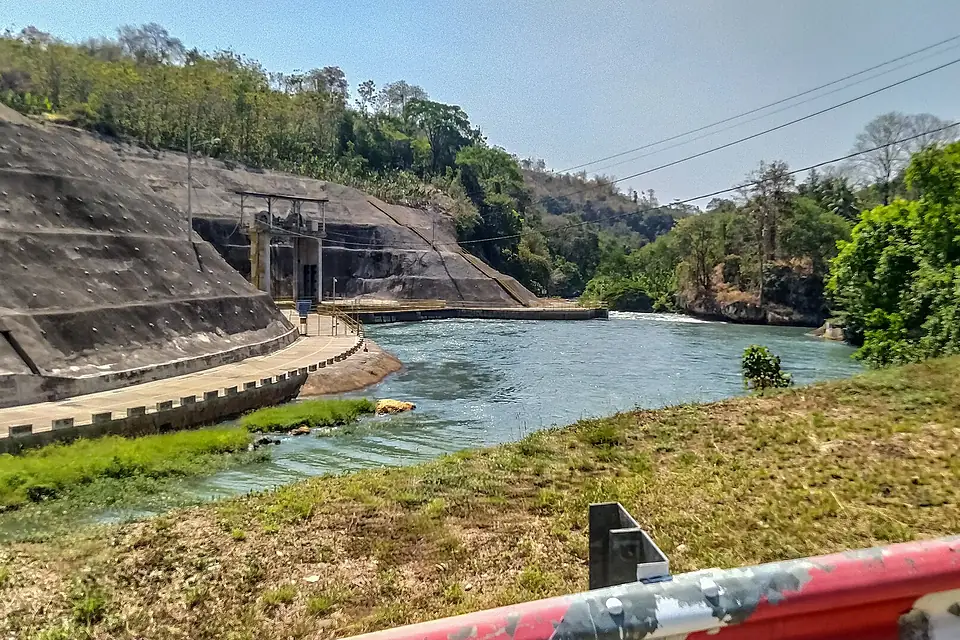 Outlet of Saguling and Inlet of Rajamandala Hydropower