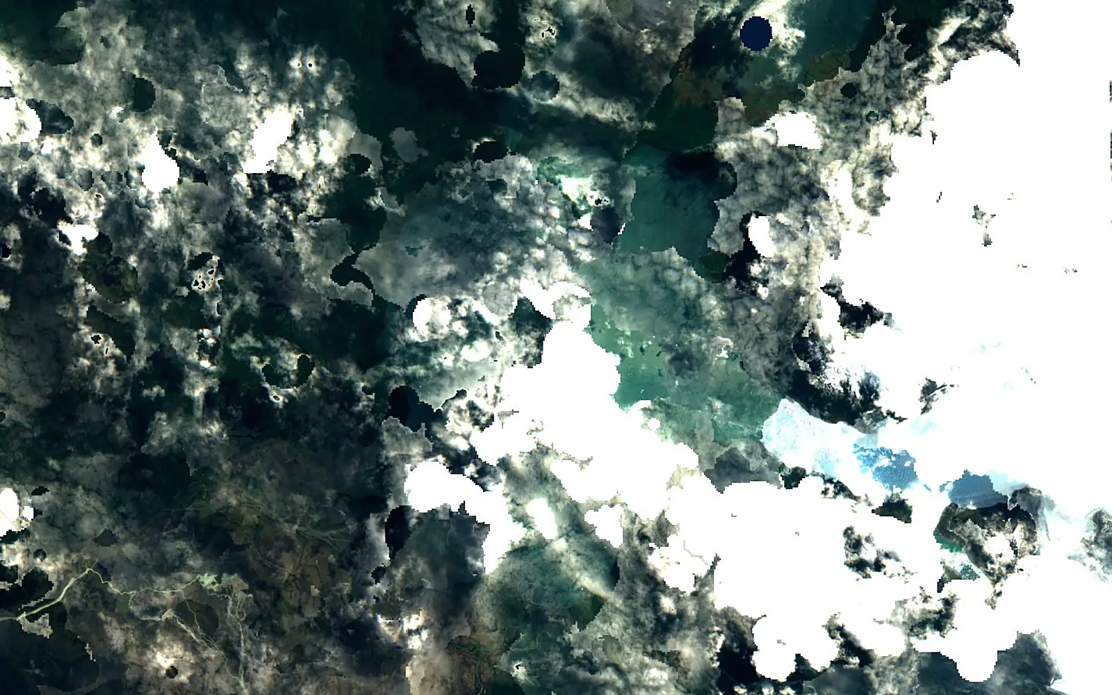 San Rafael Lagoon seen from space (Sentinel-2)
