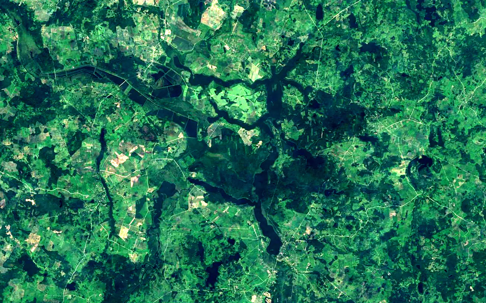 Sartai seen from space (Sentinel-2)