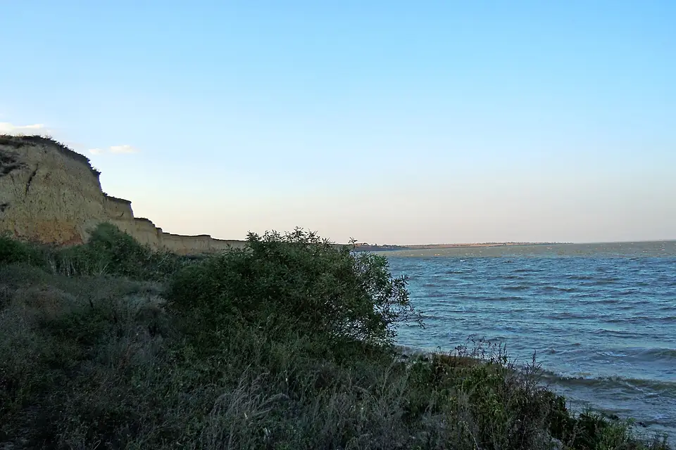Sasyk Lagoon in Hlyboke