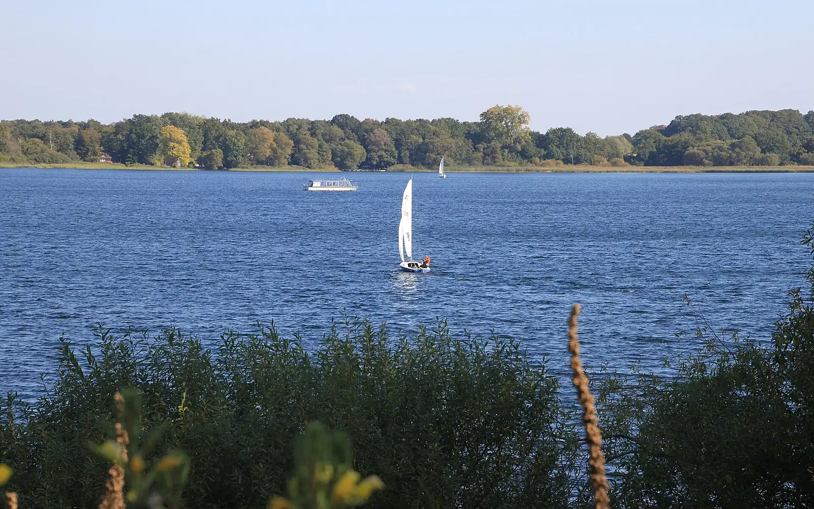 2025-10-03 Zarrentin (143)- Segelboot auf dem Schaalsee in Zarrentin