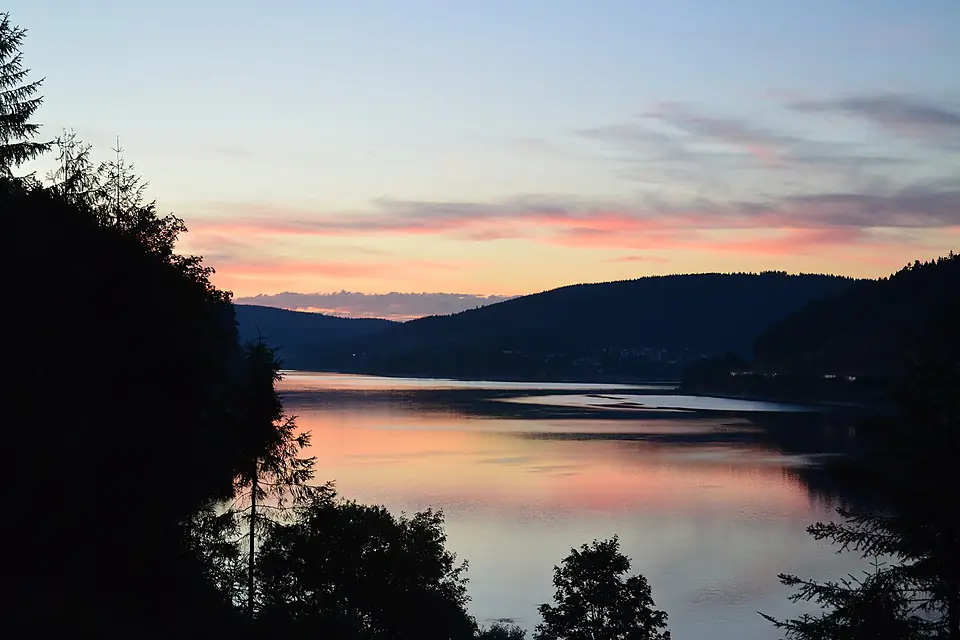 AbendstimmungAmSchluchsee VomBrendemerBerg II