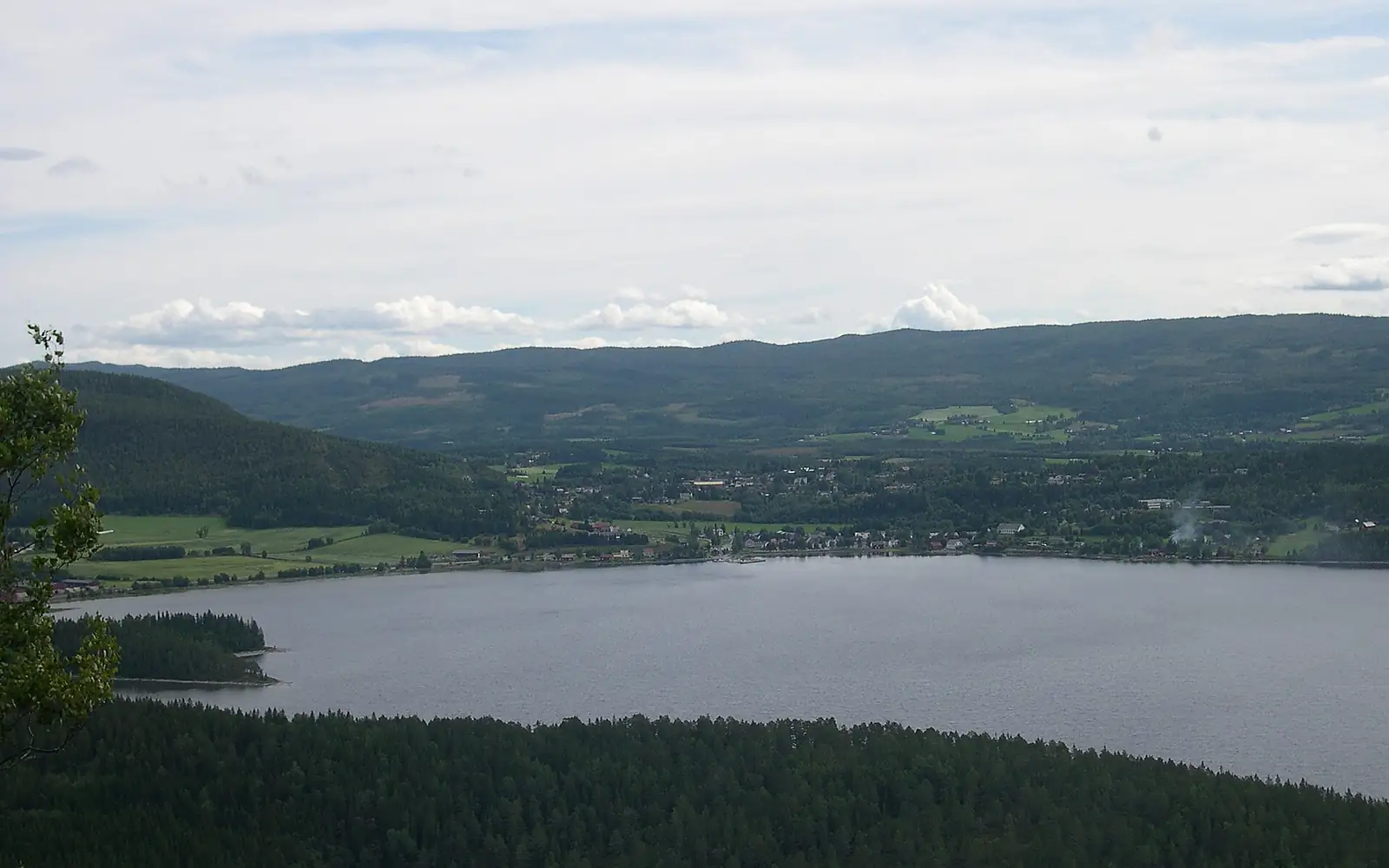 Snåsavatnet mot bygda
