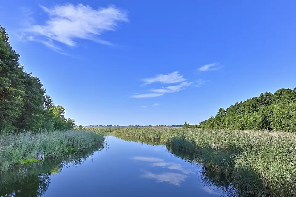 20230812 Verbindung zwischen Łuknajno und Śniardwy (Spirdingsee)
