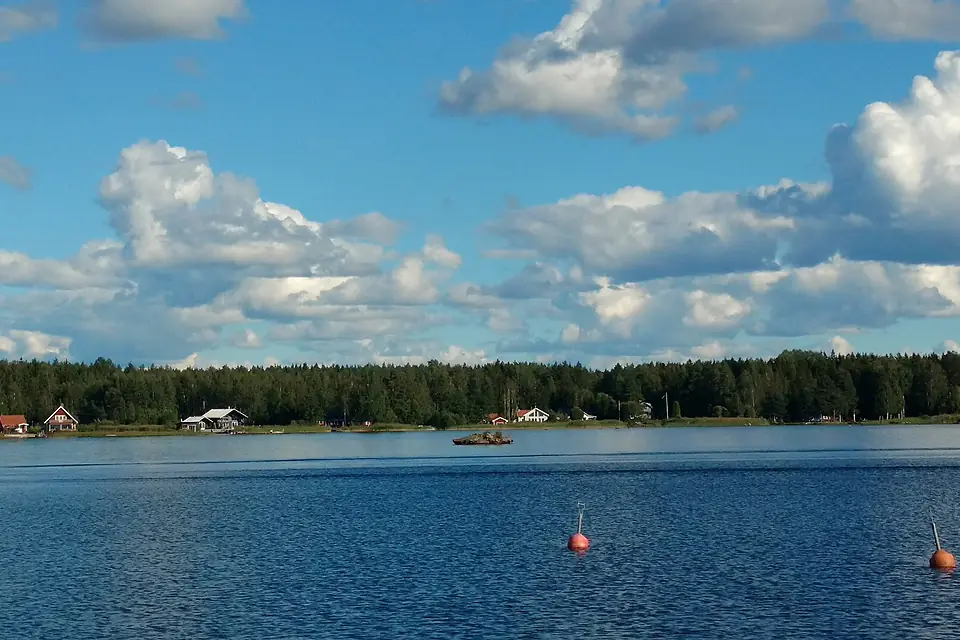 Storsjön, Sandviken in summer 2
