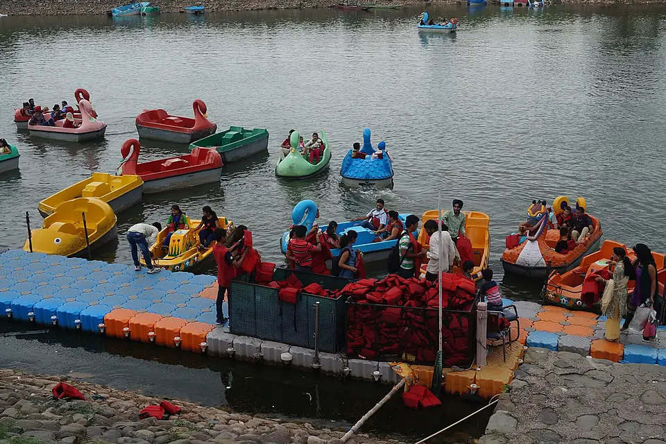 Boating in Chandigarh India 5