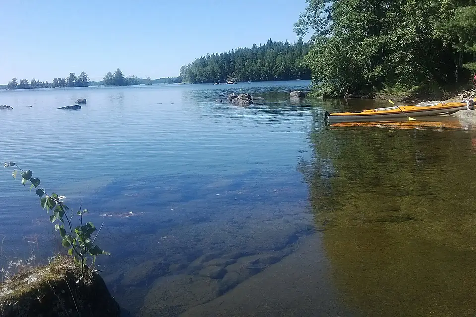 Lake Suontee kayaking