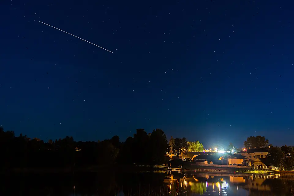 ISS Rõuge Suurjärve kohal