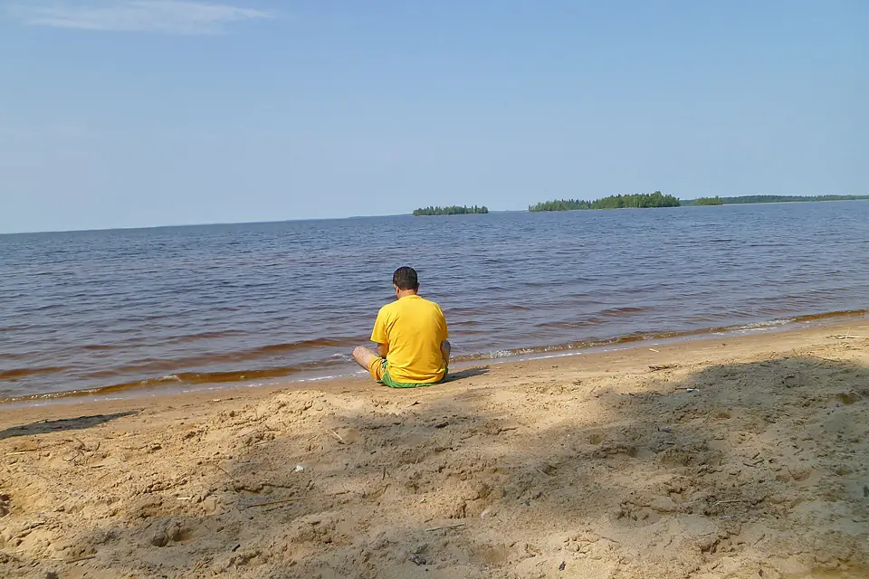 Maditation at syam-ozera lake - panoramio