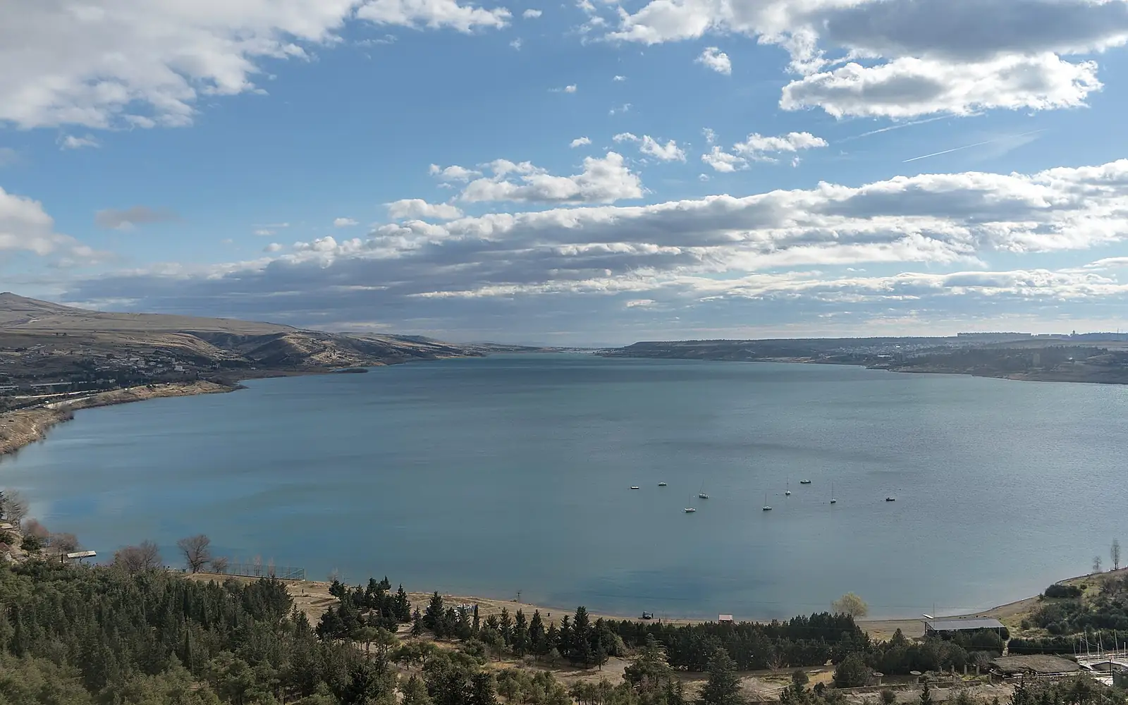 2023-12-26 Tbilisi Sea seen from The Chronicle of Georgia 1