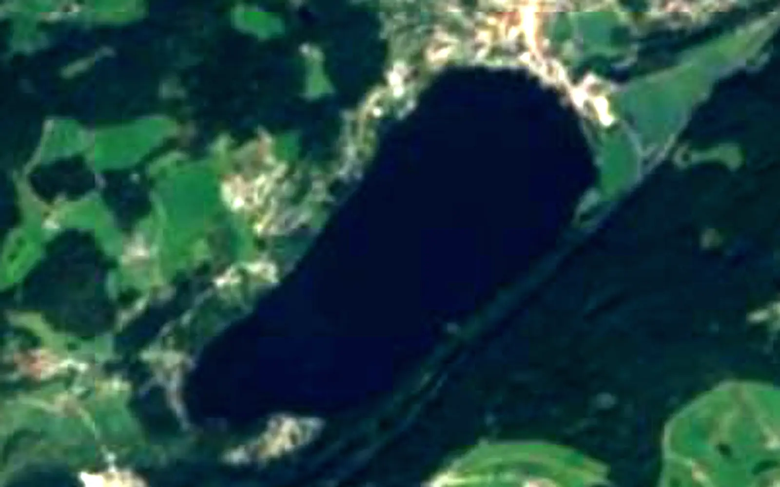 Titisee seen from space (Sentinel-2)