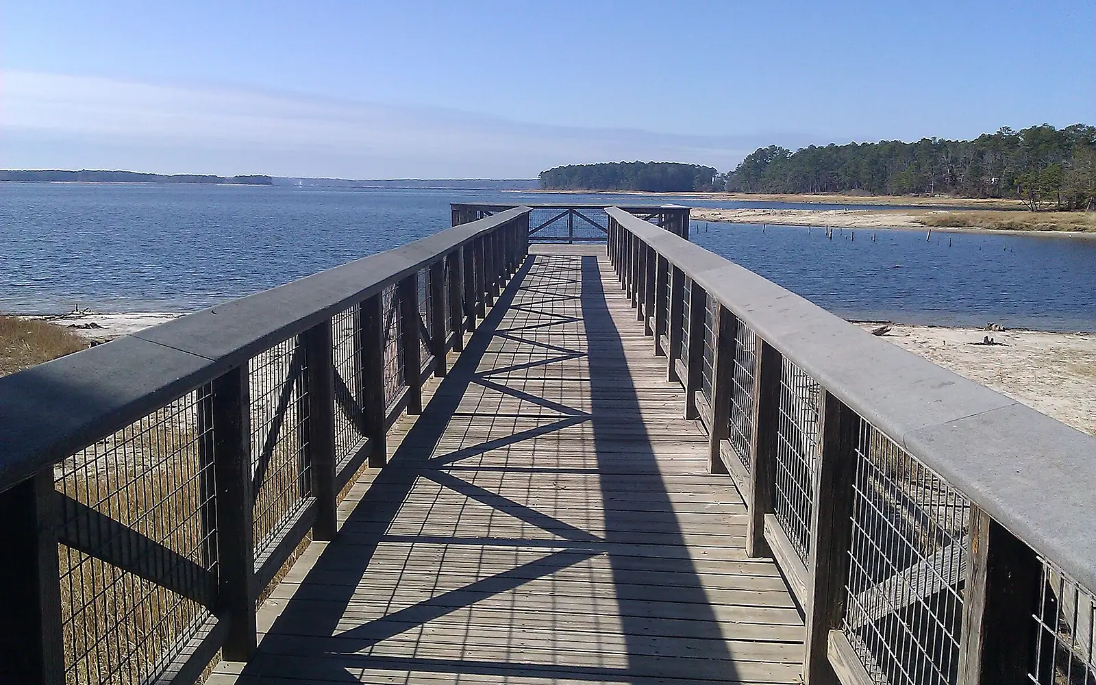 Pier in South Toledo Bend State Park