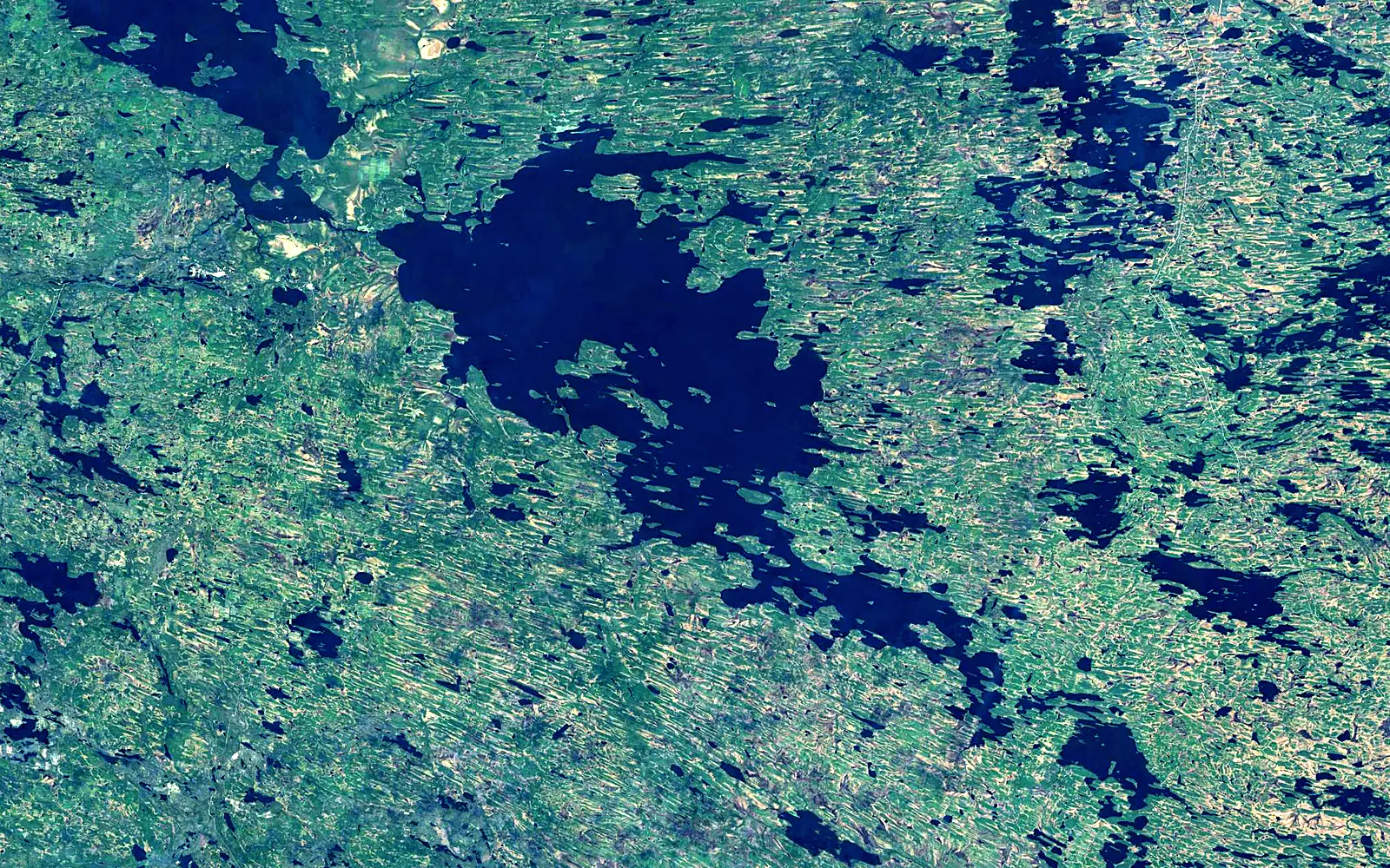 Topozero seen from space (Sentinel-2)
