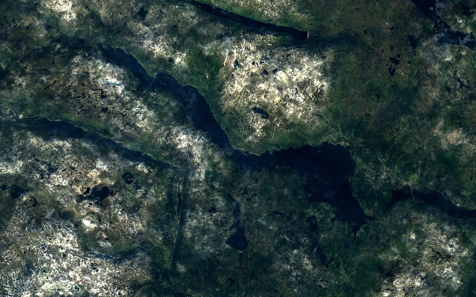 Totak seen from space (Sentinel-2)