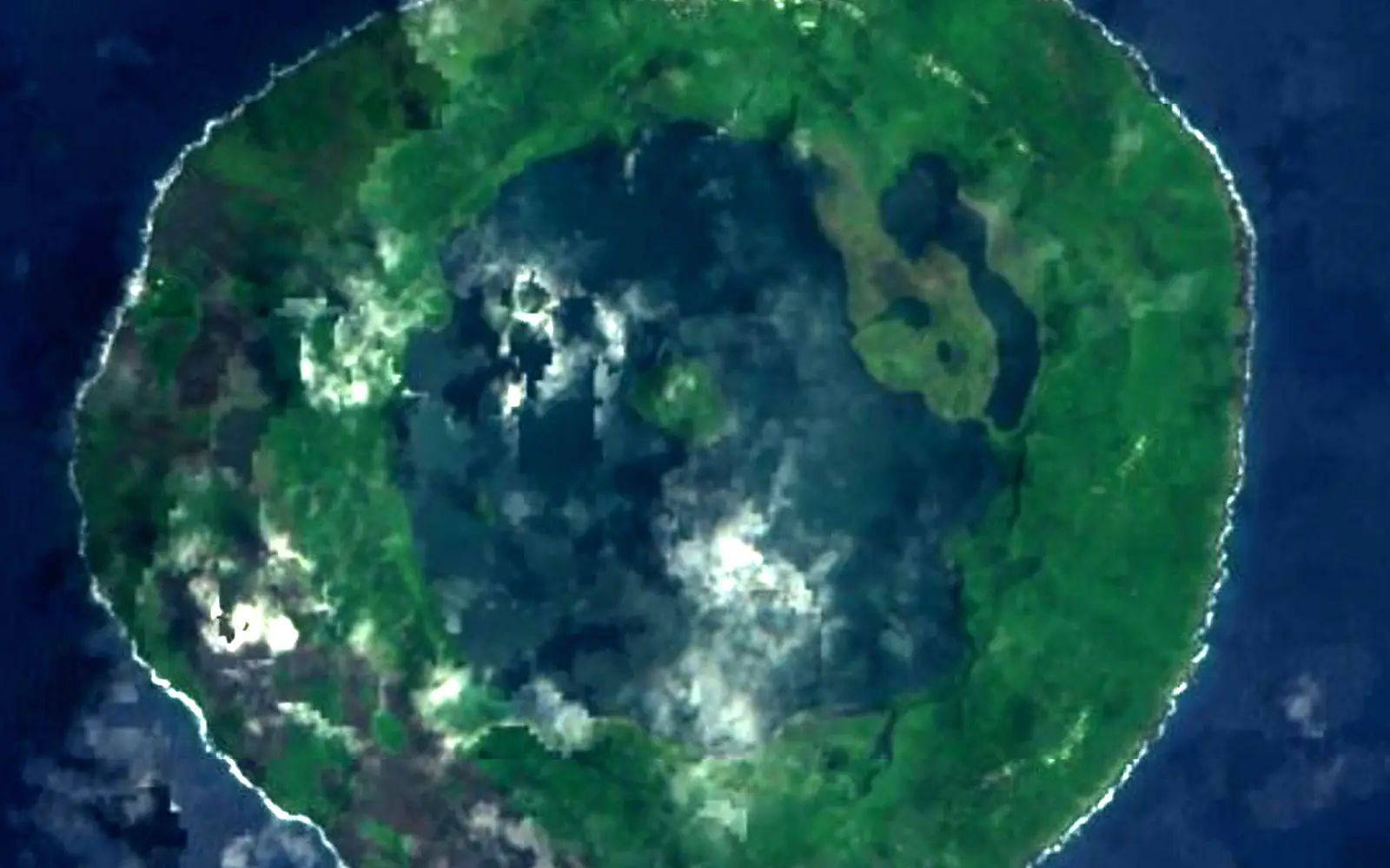 Vai Lahi seen from space (Sentinel-2)