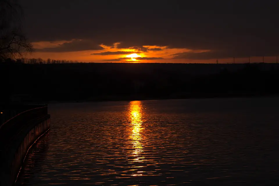 Apus de soare la Valea Morilor