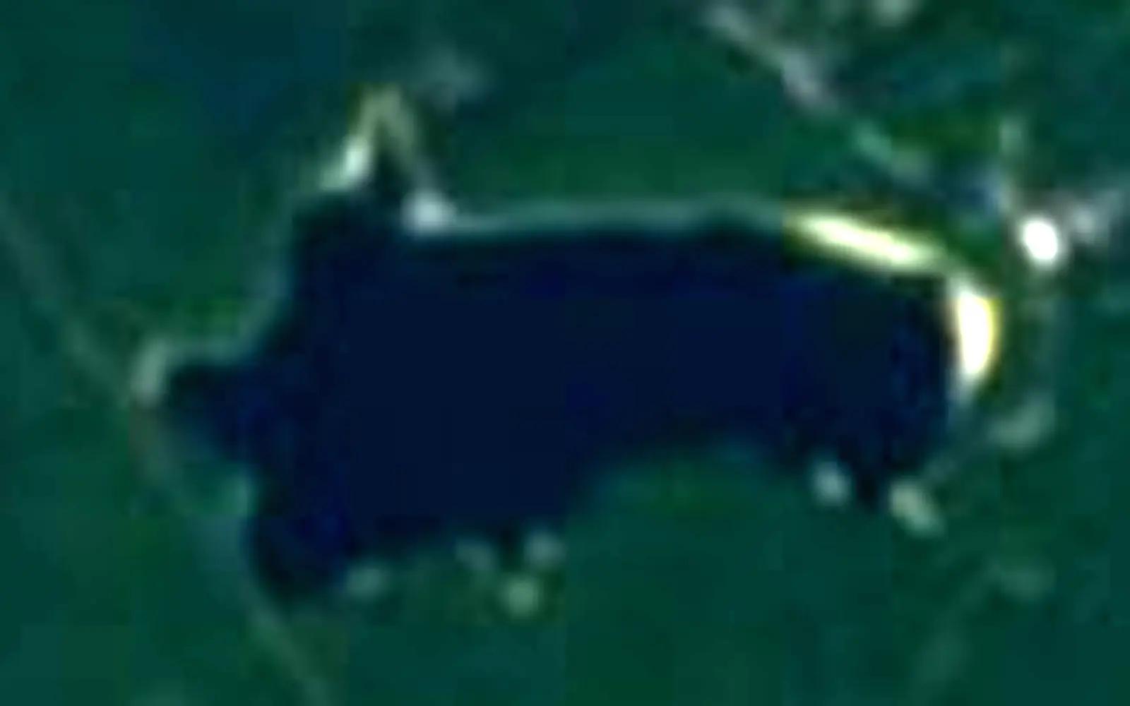 Walden Pond seen from space (Sentinel-2)